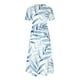thumbnail image 3 of Vestido de Manga Corta para Mujeres Vestido de Verano de Cuello Redondo Impreso, Poliéster de Tamaño Verdadero Diario Y Vestido de Fiesta, 3 of 5