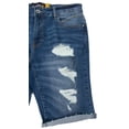 thumbnail image 6 of RAWX Men's Denim Shorts, Washed Ripped Distressed Destroyed Cut Off Slim Fit Jeans Short for Men (Cut Off Heavy Rips - Indigo Size 36), 6 of 6