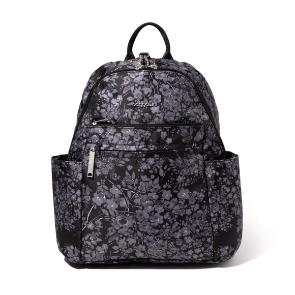 Mochila Baggallini Vacation Small Securtex Antirrobo Negra