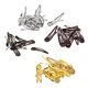 thumbnail image 3 of 10 Piezas Broches para El Cabello BLESIY con Bisel Mm Fit12mm Botones de Cabujón de Resina de DIY Hecho N Bronce Clips para el cabello, 3 of 8