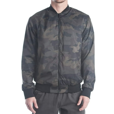 No Retreat Men's Camo Bomber Jacket (Best Bomber Jackets 2019 Mens)