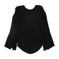 thumbnail image 1 of Theory Womens Bringam Pullover Blouse, Black, P, 1 of 1