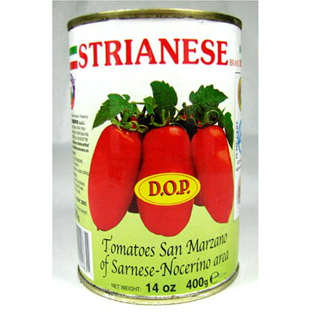 Strianese D.O.P. San Marzano Tomatoes 14 Oz Can Pack of