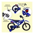 thumbnail image 2 of Bicicleta R12 AEIOU Motocross Azul, 2 of 5