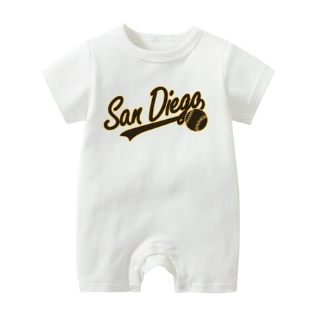 

Baby Clothes Unisex Bodysuit Casual Baseball Letter Print Rompers Jumpsuit For Boy Girl Baby Winter Girls Boys Clothes Warm Overall Rompers Jumpsuit Orange 6-9 Months