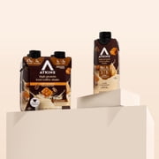 Atkins Protein Shake, Iced Coffee Café Caramel, Keto Friendly, 15g Protein, Caffeinated, 4 Count