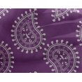 thumbnail image 5 of oneOone Georgette Viscose Purple Fabric Block Craft Projects Decor Fabric Printed By The Yard 42 Inch Wide, 5 of 5
