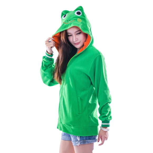 Chandails Unisexes Cosplay d'Animaux Grenouille Chandail à Capuchon Chandails à Capuche m