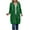 Green, variant on UngA Long Fleece Hoodies for Women Long Sleeve Fall Long Tunic Hooded Sweatshirt Oversized Fleece Jacket With Pockets Fall Coats 2025 Women Zip Up Hoodie (Green,3XL)