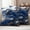 Blue, variant on Brown Marble Outdoor Waterproof Throw Pillow Covers 24x24 Set of 2, Ombre Abstract Striped Mottled Aesthetic Decorative Pillowcases Cushion Pillowcase for Couch Sofa Patio Outside Pillow Protector