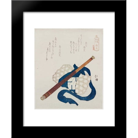 Tsurumi, from the series Souvenirs of Enoshima 20x24 Framed Art Print by Toyota Hokkei