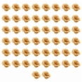 thumbnail image 4 of WM25 Silk Rose Flower Heads,50Pcs for Hat Clothes Album Decoration, Wedding Decoration (Gold, 4 of 6