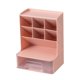 thumbnail image 1 of Desk Organizer, Desk Pen Holder, Pencil Organizer with 7 Compartments and 1 Drawer for School, Dormitory Storage Rack,B, 1 of 5