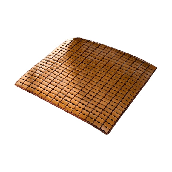 Seat Cushion, Natural Bamboo Cooling Breathable Non-Slip Chair Pad 15.7x15.7 Inches for Office Chair Car Seat Gaming Chair Home Sofa Dining Chair