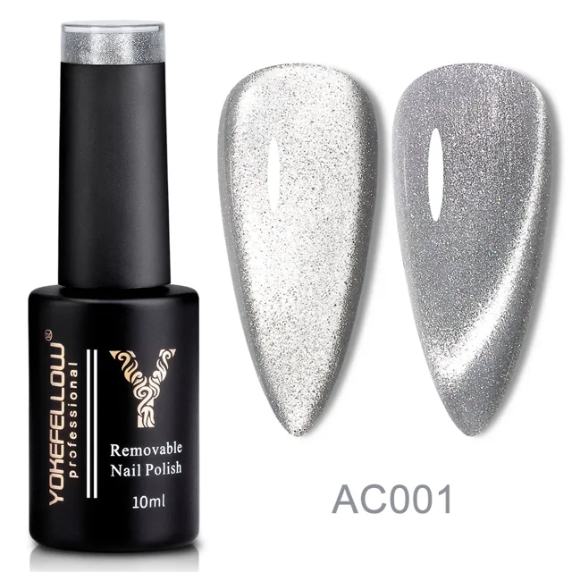 YOKEFELLOW 2024 nuevo esmalte de uñas de Gel de ojo de gato de Dreamland 10ml brillo doble Color de Dreamland remojo de gato barniz de Gel UV magnético DIY