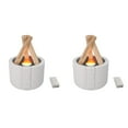 thumbnail image 1 of (2-Pack) Rinsvye Bonfire Diffuser Mini Bonfire Whisper Phone Humidifier Bonfire Air Mist Humidifiers for Living Room Humidifier Bonfire Oil Diffuser Bonfire Diffuser with Remote Control for Home off, 1 of 5