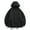 Black, variant on WIZUTIZ Men's Cargo Jackets Plus Size Fashion Zipper Lightweight Sunscreen Hooded Coat Outwear Blouse Tops with Pockets