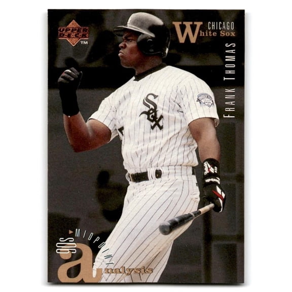 1995 Upper Deck Frank Thomas #105 Chicago White Sox Baseball Card Chicago White Sox MLB BASEBALL Trading Card