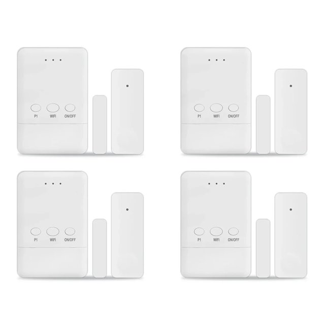 Tuya Contrôleur de Porte de Garage Ouvre-Porte Intelligent avec Capteur Sans Câblage Contrôle par Application Sans Fil Contrôle Vocal Alexa