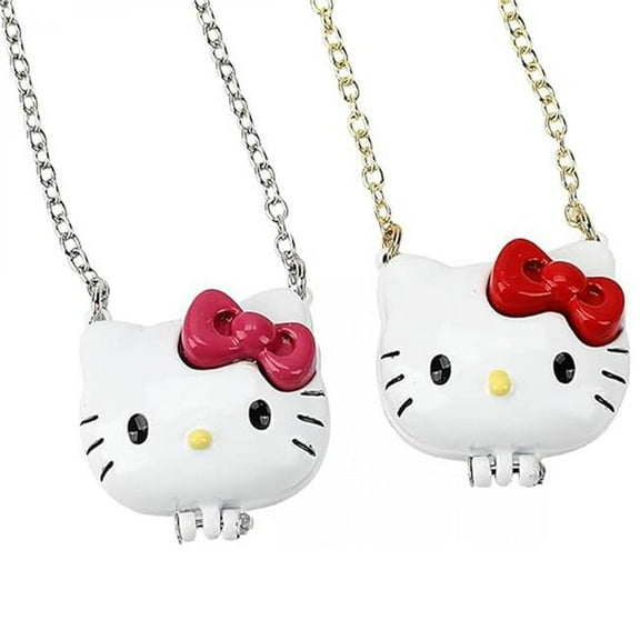 Hello Kitty 890417 Bestie Silver & Gold 2 Pack Necklace Set