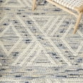 thumbnail image 6 of SAFAVIEH Natura Colleen Southwestern Area Rug, Ivory/Blue, 6' x 6' Square, 6 of 7