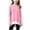 Pink, variant on zbxnLI Girls Long Sleeve Blouses Lace Hem Casual Crew Neck Loose T-Shirt Fall Winter Shirt for Girls