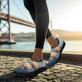 thumbnail image 5 of Whosucclay Oil Painting Women's Shoes for Running, Fitness,Tennis Slip On NO Slip Soft Sneakers, 5 of 6