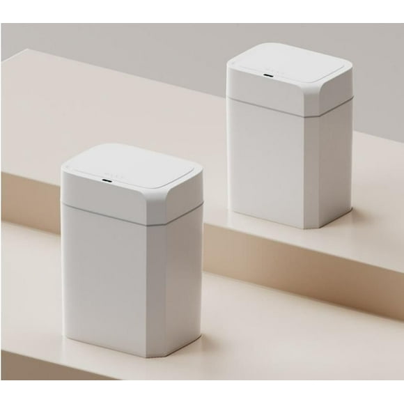 Paquet de 2 poubelles sans contact avec capteur de mouvement Step N' Sort, 16 L et 11 L
