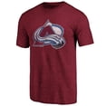 thumbnail image 2 of Men's Burgundy Colorado Avalanche Greatest Dad Tri-Blend T-Shirt, 2 of 3