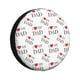 thumbnail image 1 of Fotbe I Love My Dad Funda de Llanta de Repuesto con Estampado, Engrosada, Ajuste Universal para Jeep, Remolque, RV, SUV, Camión-15 inch, 1 of 6