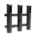 thumbnail image 3 of jinwen 3 Tube Links Fishing Rod Holder Rack Rest 3 Pole Rack Rod Support Organizer for Black5, 3 of 5