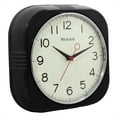 thumbnail image 2 of Westclox 1950's Retro Analog QA Wall Clock, 9.5 inches, Black Model 32042BK, 2 of 6