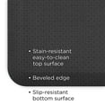 thumbnail image 6 of GelPro Flatweave Anti-Fatigue Kitchen Floor Mat, 20-in x 40-in, Dark Gray, 6 of 6