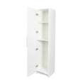 thumbnail image 6 of 70" Tall Wall Cabinet, Wood Pantry Cabinet with Door and Adjustable Shelves, Narrow Bathroom Storage Organizer, Cupboard for Living Room, Kitchen, 6 of 9