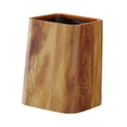 thumbnail image 3 of Cubo de basura rústico Strade Fareast Limited decorativo con vetas de madera M Sin Tapa, 3 of 8