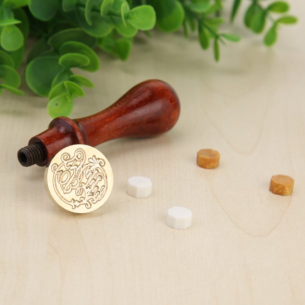 Cuadros Decorativos Cabezal de sello de cera para sellar letras de 25mm, cabeza de cobre de repuesto para boda DIY (6) DQrwqpou Nuevos Originales
