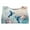 Blue Hummingbird Floral, variant on COEQINE Facial Tissue Box Cover PU Leather Rectangle Napkin Holder Tissue Case Organizer for Vanity Countertop, Nightstand, Dinner Table, 7.95"X4.92"X4.52", Blue Hummingbird Floral