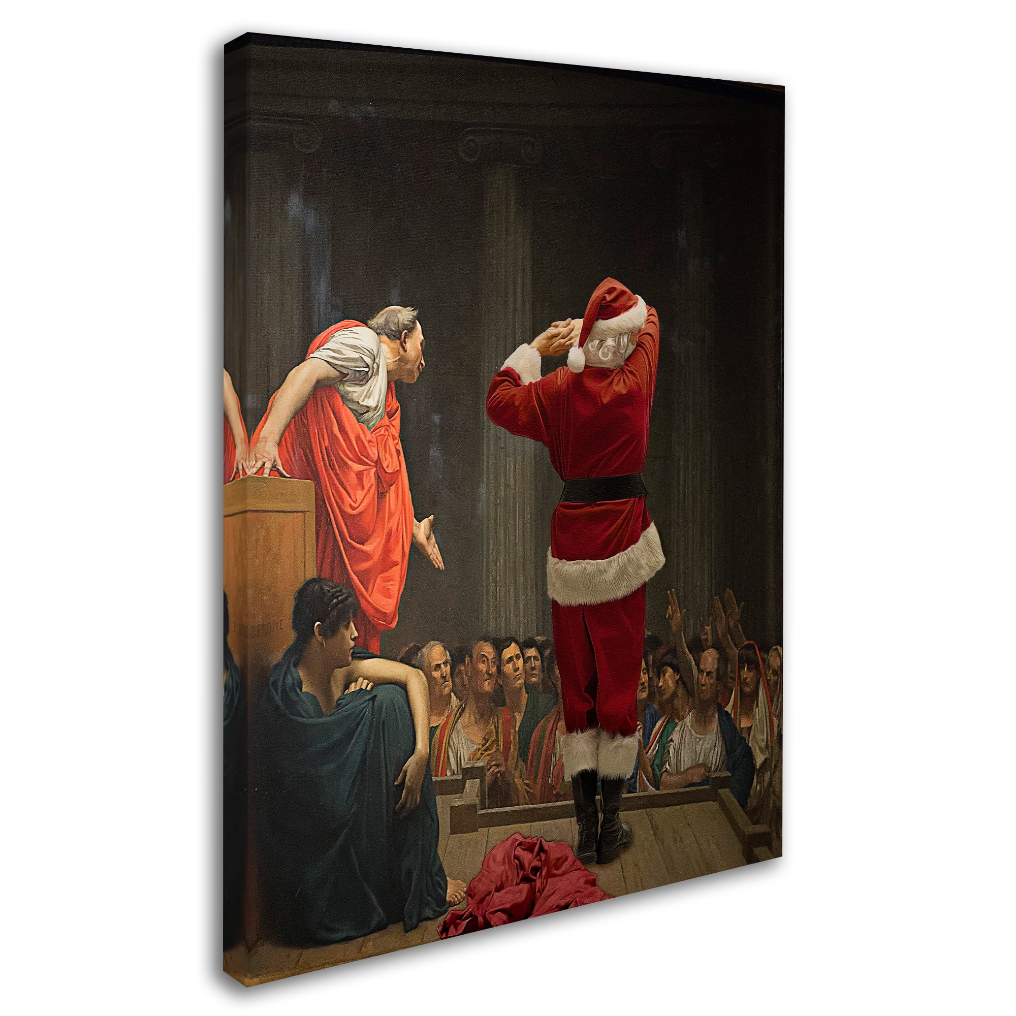Trademark Fine Art 'Gerome-Roman Slave Market' Canvas Art by Ed Wheeler
