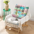 thumbnail image 2 of Artistic Home Accents Floor Pillow Large 22 Inch Square Boho Cushion, Colorful Aesthetic, Lightweight for Lounge & Balcony, 2 of 7