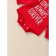 thumbnail image 6 of Aunavey Toddler Baby Boys Girls Valentine's Day Sweatshirt MR. Steal Your Heart Pullover Spring Clothes Top, 6 of 8