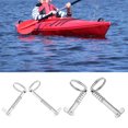 thumbnail image 2 of Quick Release Cotter Pin Quick Release Pin 316 Stainless Steel Bimini Top Pin Marine with Pull Rings Boat Parts Hardware, 2 of 8