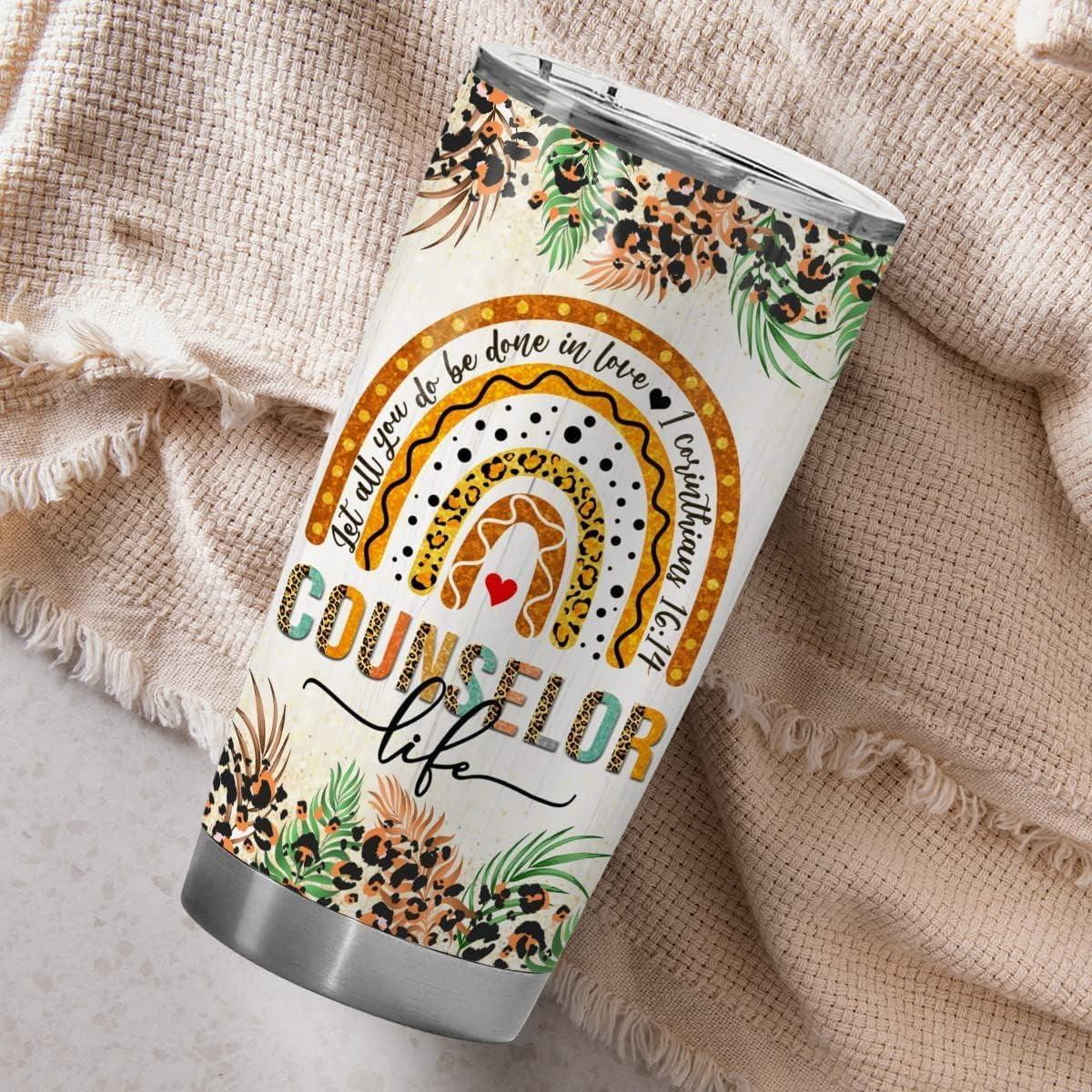School Counselor 20oz Tumbler - Counselor Appreciation Gift, Office Must Have, Week Mug