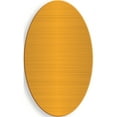 thumbnail image 1 of 1 1/8 x 1 7/8 Oval Satin Brass Plates-Sets of 6 (1.13x1.88mm), 1 of 1