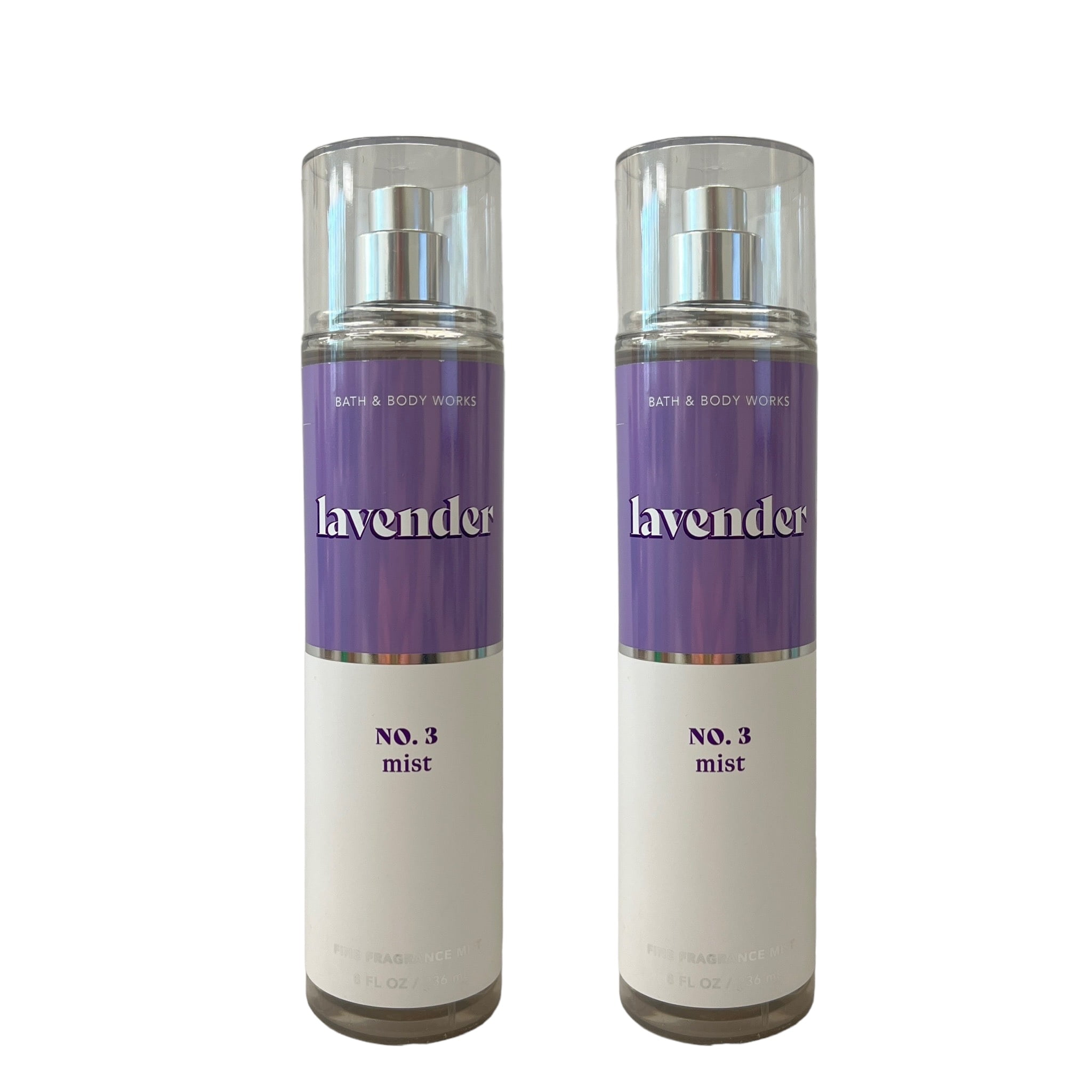 Bath & Body Works Lavender No 3 Mist, 8.4 fl oz, Calming Floral