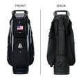ASK ECHO 2024 Golf Cart Bag, 15 Way Full Length Dividers, Soundless Stability with Rain Cover