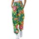 thumbnail image 1 of Pantalones de senderismo Gibobby mujer con estampado inferior bolsillos cintura alta deportivos L Verde, 1 of 5