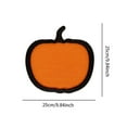 thumbnail image 7 of YWMJZEU Letter Board Pumpkin Shaped Gifts Spooky Felt Message Bulletin Board Letterboard orange, 7 of 7