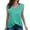 Green, variant on Women Blouse 3/4 Sleeve Petite, Womens Workout Shirts Loose Womens Workout Tops Summer Tops for Women 2025 Work Women Outfits Sets Tummy Control my orders