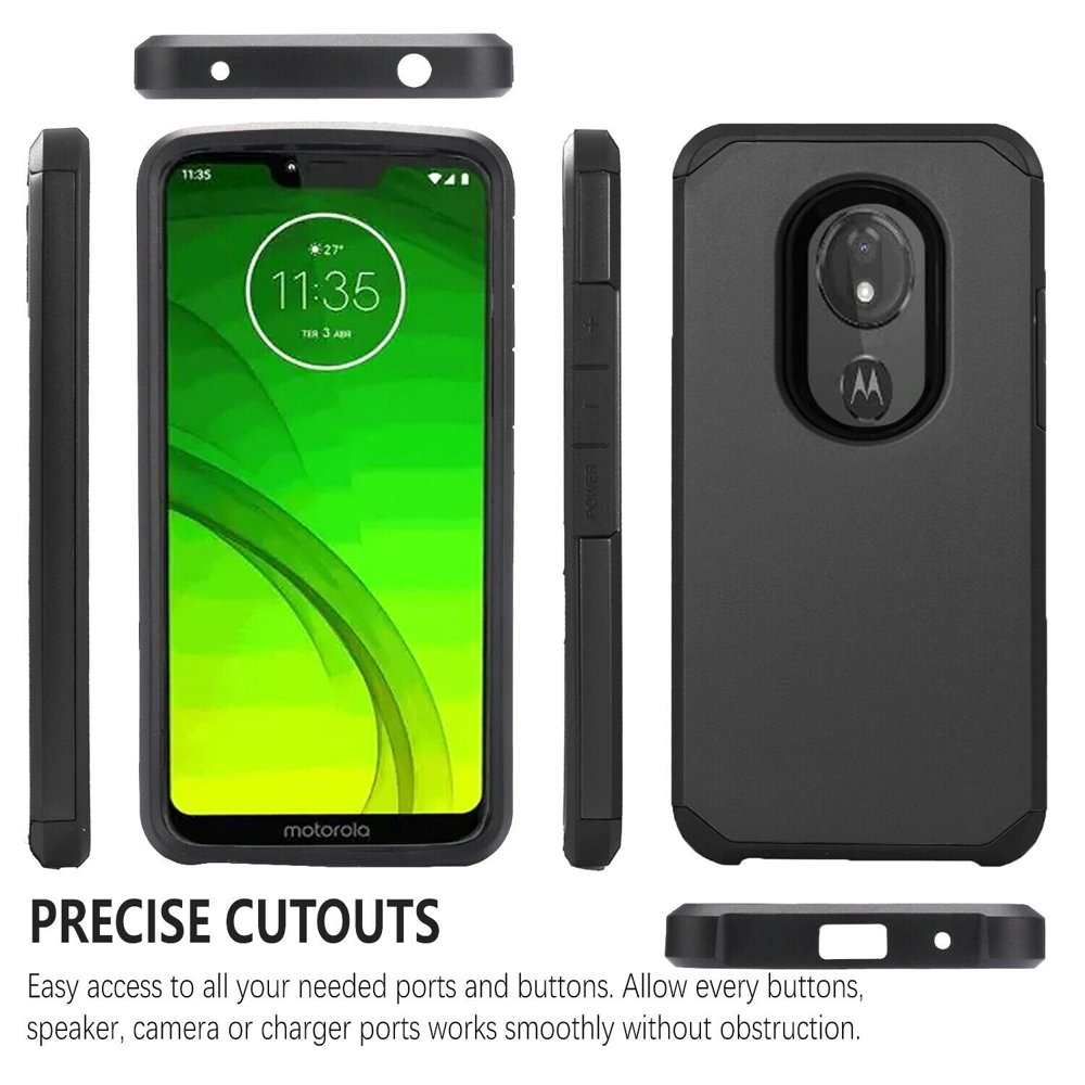Motorola Moto G7 Play/ G7 Optimo Case, Drop Protection Dual
