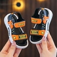 thumbnail image 2 of Ketyyh-chn99 Sandals for Kids Boys Double Adjustable Strap Lightweight Sandals (See More Colors and Sizes) Size for US 9,Orange, 2 of 4